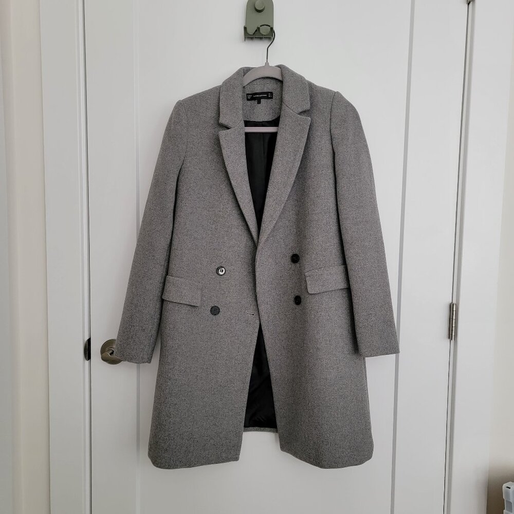 ZARA | Grey wool coat